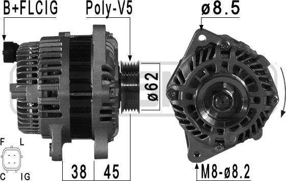 ERA 210953A - Генератор vvparts.bg