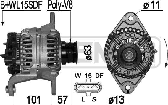 ERA 210966A - Генератор vvparts.bg