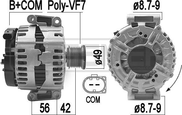 ERA 210960A - Генератор vvparts.bg