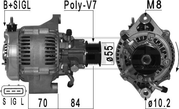 ERA 210961A - Генератор vvparts.bg