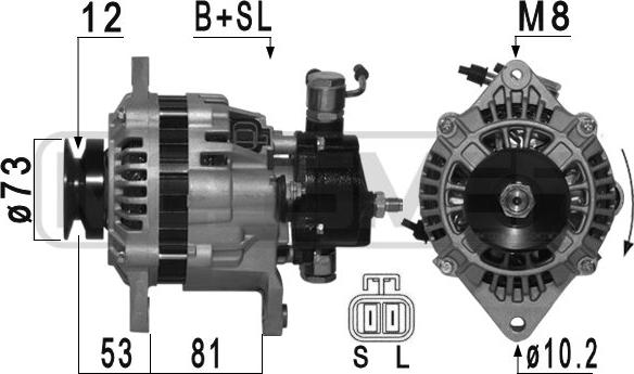 ERA 210962A - Генератор vvparts.bg