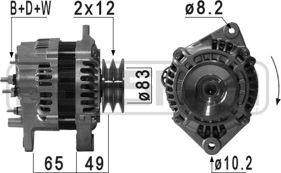 ERA 210904 - Генератор vvparts.bg