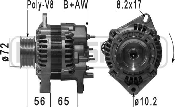 ERA 210905 - Генератор vvparts.bg