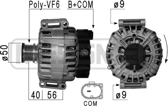 ERA 210900 - Генератор vvparts.bg