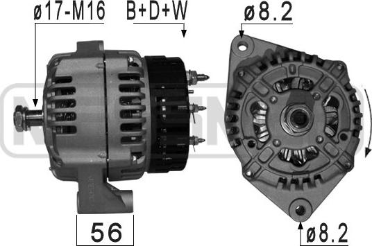 ERA 210989A - Генератор vvparts.bg