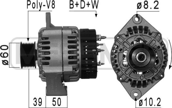 ERA 210987A - Генератор vvparts.bg