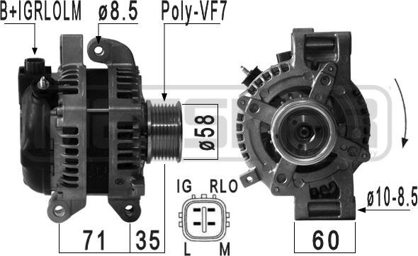 ERA 210934A - Генератор vvparts.bg