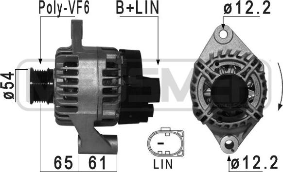 ERA 210936 - Генератор vvparts.bg