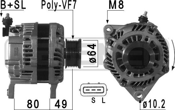 ERA 210928A - Генератор vvparts.bg