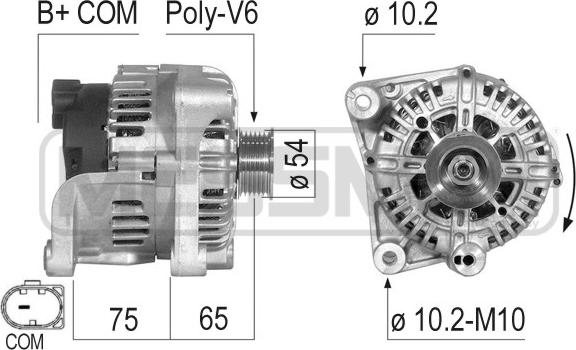 ERA 210499A - Генератор vvparts.bg