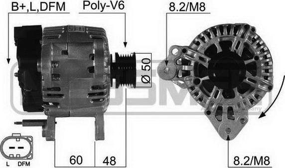 ERA 210498A - Генератор vvparts.bg