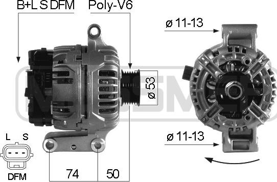 ERA 210443A - Генератор vvparts.bg