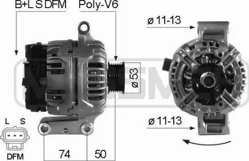 ERA 210443 - Генератор vvparts.bg