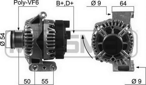 ERA 210451 - Генератор vvparts.bg