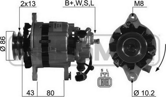 ERA 210458A - Генератор vvparts.bg