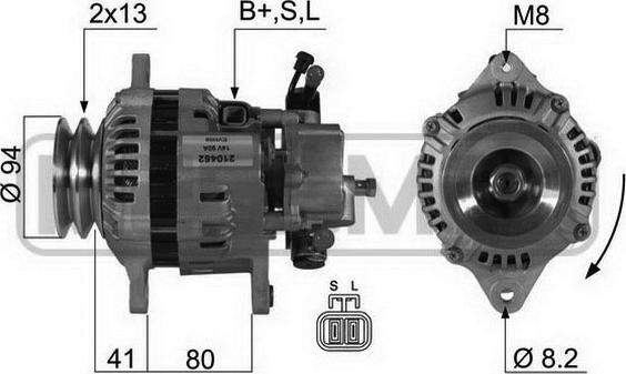 ERA 210452A - Генератор vvparts.bg