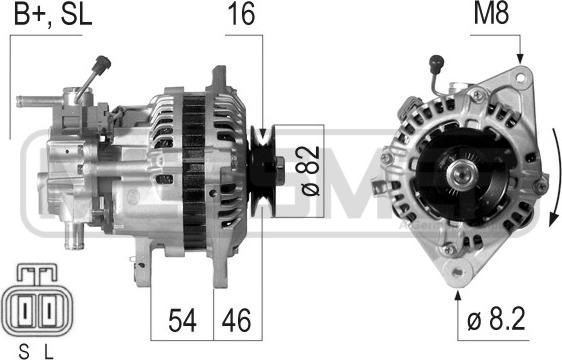 ERA 210461A - Генератор vvparts.bg