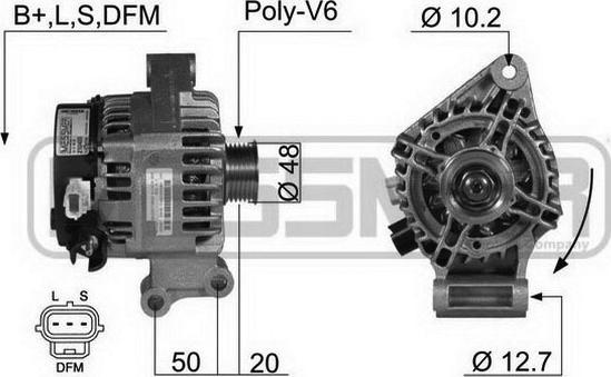 ERA 210400A - Генератор vvparts.bg