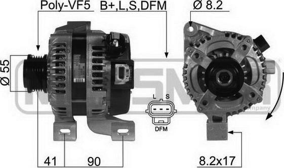 ERA 210403 - Генератор vvparts.bg