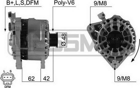 ERA 210413 - Генератор vvparts.bg