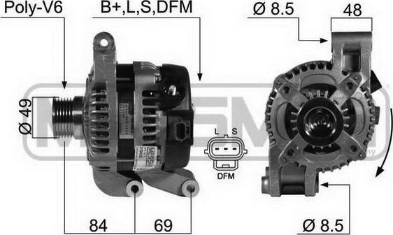 ERA 210438A - Генератор vvparts.bg