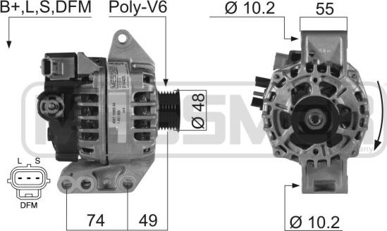 ERA 210425A - Генератор vvparts.bg