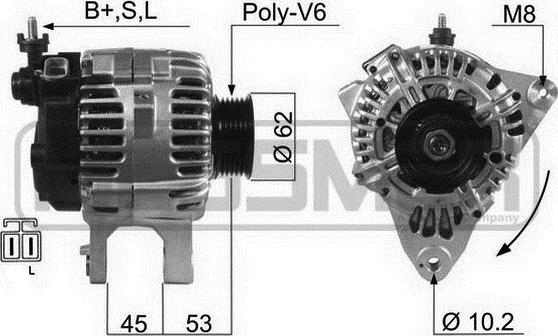 ERA 210479A - Генератор vvparts.bg