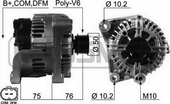 ERA 210474R - Генератор vvparts.bg