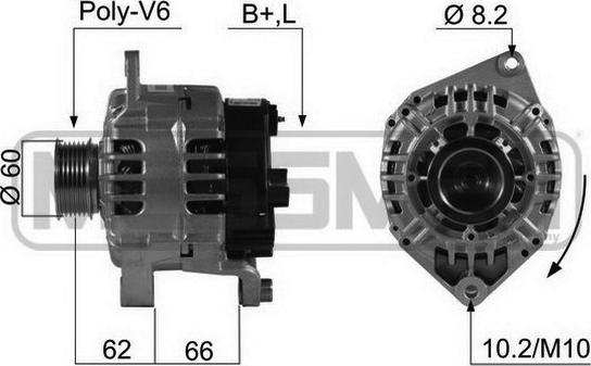 ERA 210470A - Генератор vvparts.bg