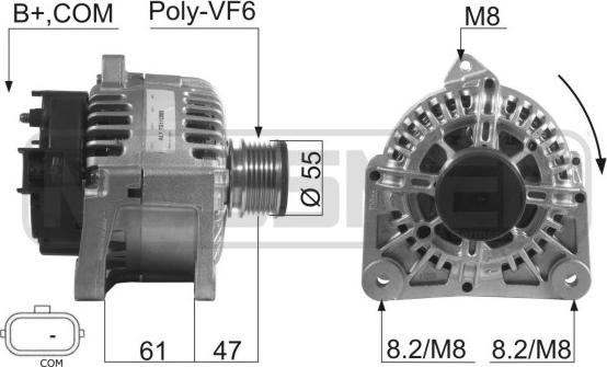 ERA 210477A - Генератор vvparts.bg