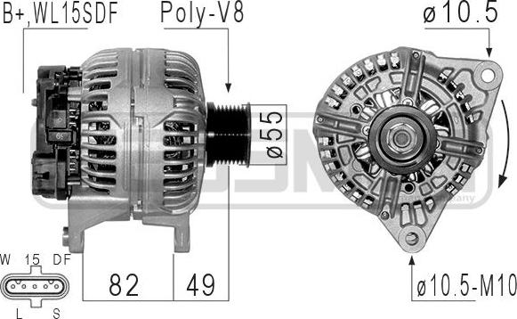 ERA 210594A - Генератор vvparts.bg