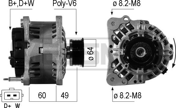 ERA 210598A - Генератор vvparts.bg