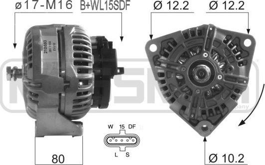 ERA 210593A - Генератор vvparts.bg