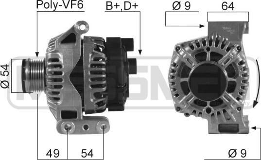 ERA 210550 - Генератор vvparts.bg