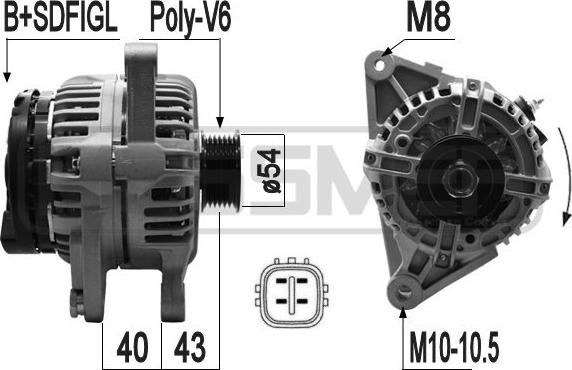 ERA 210569A - Генератор vvparts.bg