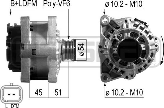 ERA 210501A - Генератор vvparts.bg