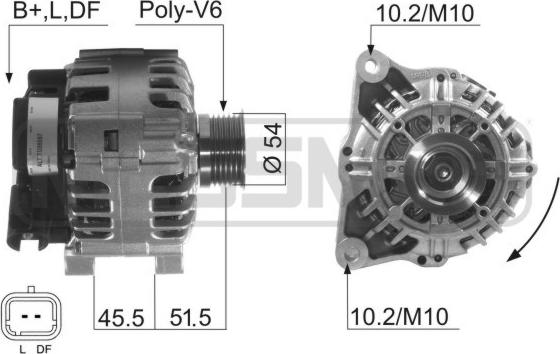 ERA 210508A - Генератор vvparts.bg