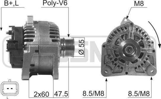 ERA 210511A - Генератор vvparts.bg