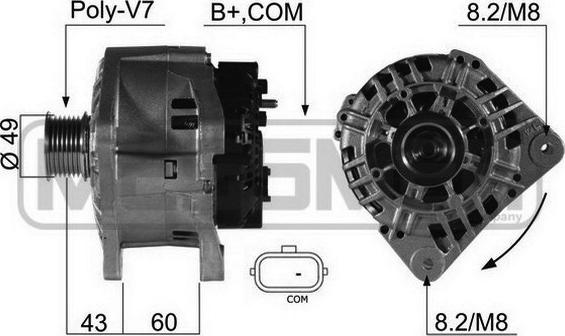 ERA 210513 - Генератор vvparts.bg