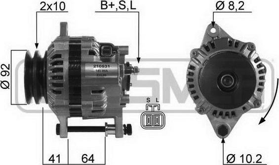 ERA 210531A - Генератор vvparts.bg