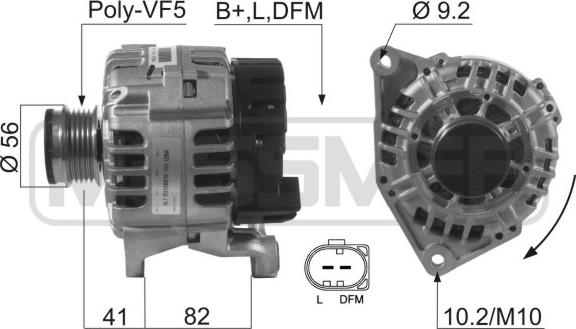 ERA 210524A - Генератор vvparts.bg