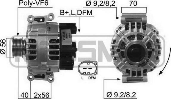 ERA 210525A - Генератор vvparts.bg