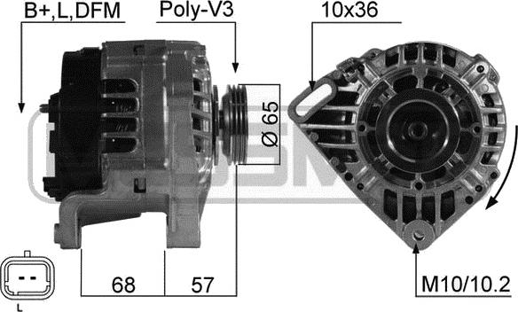 ERA 210526A - Генератор vvparts.bg