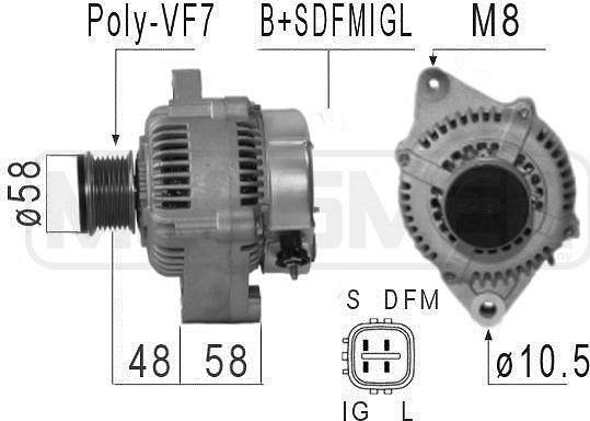 ERA 210577 - Генератор vvparts.bg