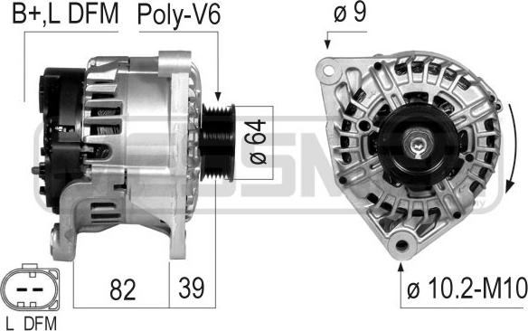 ERA 210695 - Генератор vvparts.bg