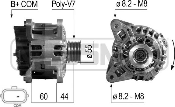 ERA 210696A - Генератор vvparts.bg