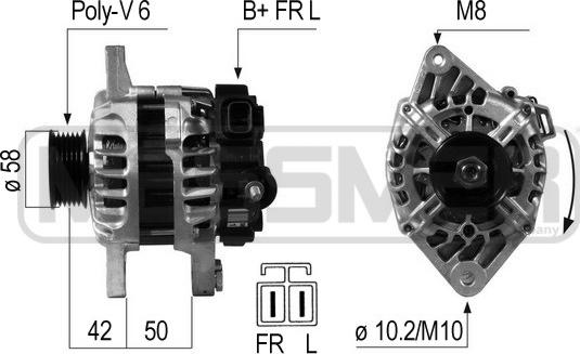 ERA 210649A - Генератор vvparts.bg