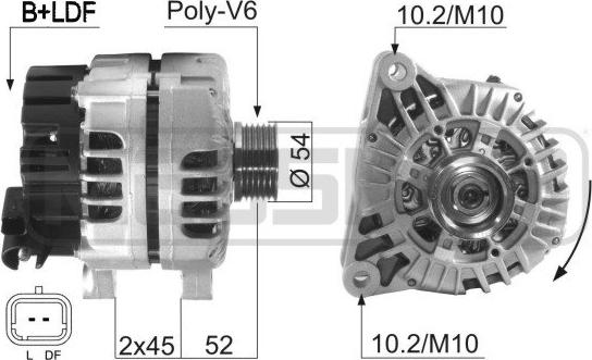 ERA 210604A - Генератор vvparts.bg