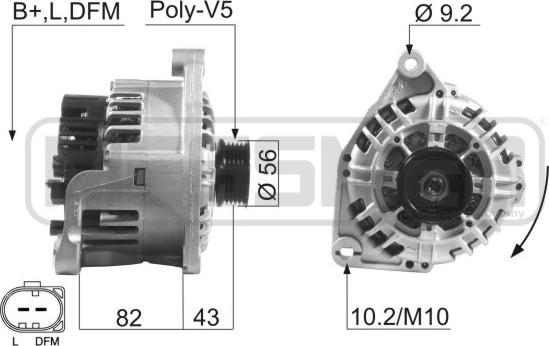 ERA 210602A - Генератор vvparts.bg