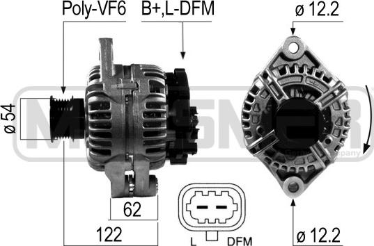 ERA 210689A - Генератор vvparts.bg